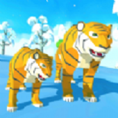 �����ϻ���ͥģ����3D(Winter Tiger Family Simulator 3D)