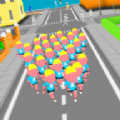 ��Ⱥ�ܲ�3D(Crowd Run 3D)
