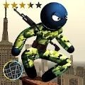 ½��ʿ������Ӣ��(Army Stickman Rope Hero)