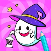 ���ֹ�(Happy Ghost - Halloween Coloring)
