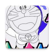 ������ɫ��(Doramon Coloring Book)