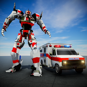 ��Ԯ���б��ξȻ�������(Rescue City Ambulance Robot Tran)