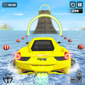 ˮ�ϳ��ؼ�(Water Surfing Car Stunts)
