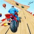 ����Ħ��б�¾���(Police Bike Mega Ramp Stunts)