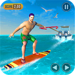 β�˻�ˮ����(Virtual Surfer Game)