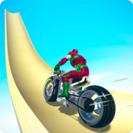 �µ�Ħ�г�����(Superhero Bike Stunt 2021 Mega R)