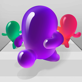 ��ɫ�ߵ��ͻ3D(Join Blob Clash 3D)
